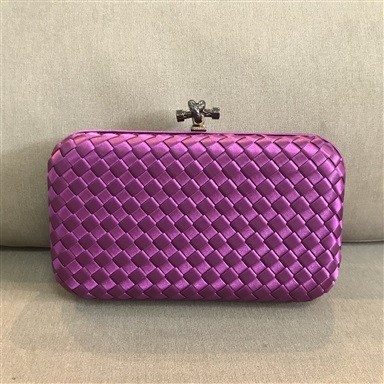 Clutch Veneta Roxo