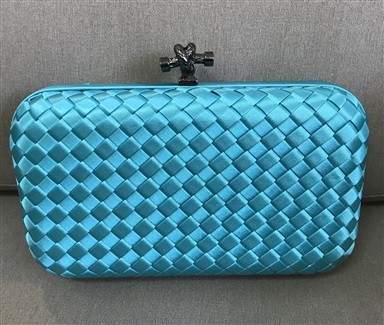 Clutch Veneta Turqueza