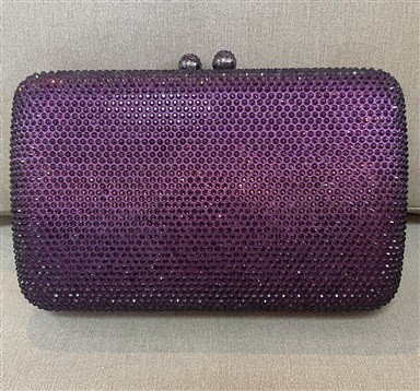Clutch Brilho Roxa