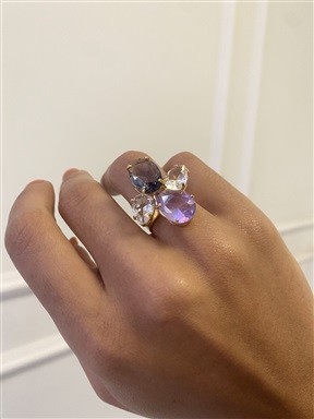 Anel Roxo & Lavanda