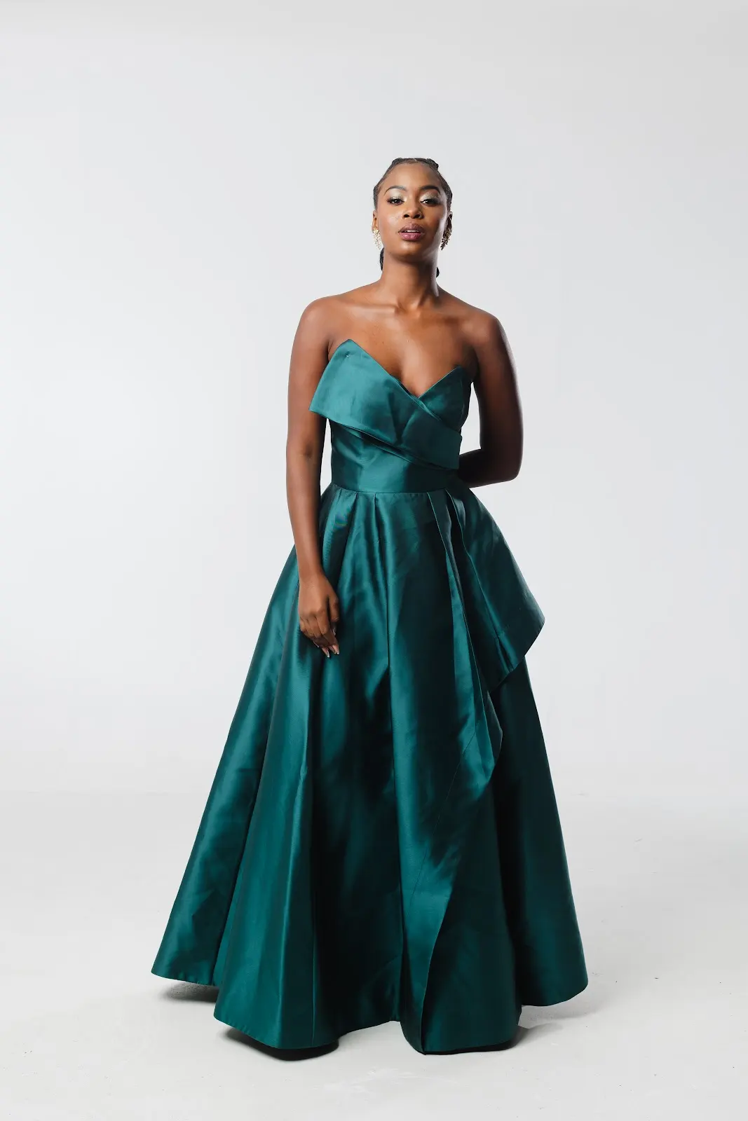 Vestido Verde Esmeralda TQC