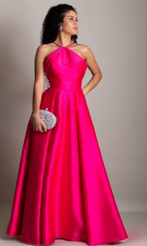 Vestido Frente Única Alfaiataria Pink