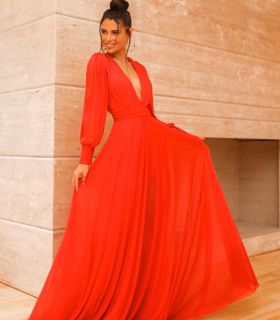 Vestido Grace - Coral