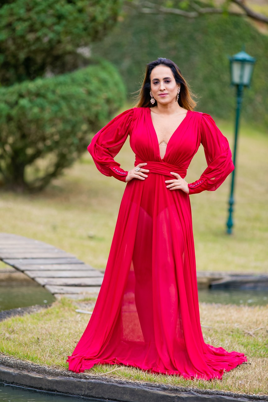 Vestido Grace - Marsala