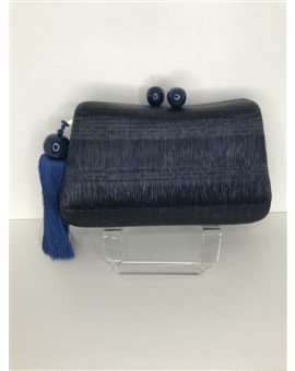 Clutch Empório Palha Marinho
