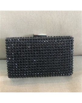 Clutch Preta com Brilho