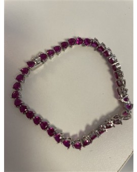 Pulseira Strass Pink