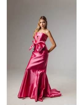Vestido Rosa Cinto com Laço TQC
