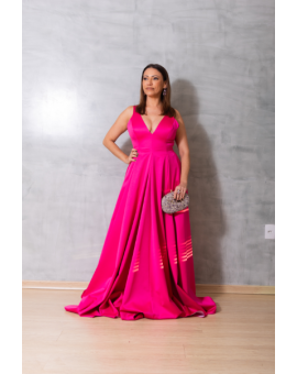 Vestido Longo Pink 