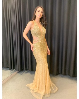 Vestido Kelly Gold