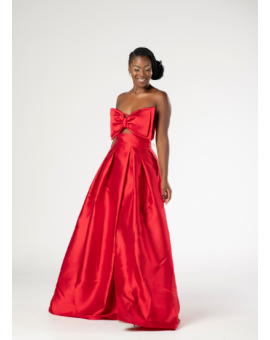 Vestido Laço Vermelho 