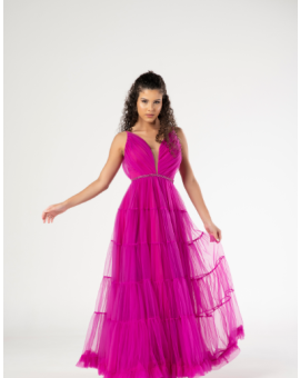 Vestido Fúcsia Pink de Tule