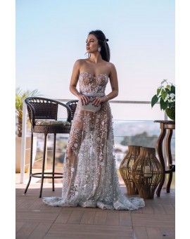 Fabulous Agilitá - Tule Bordado em Prata