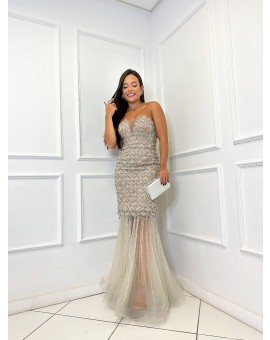 Vestido Tomara - Que - Caia Prata