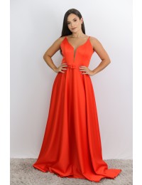 Vestido Laura Coral