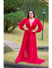 Vestido Grace - Marsala