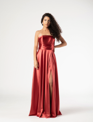 Vestido Terracota Princesa TQC