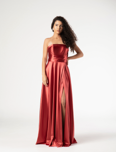 Vestido Terracota Princesa TQC