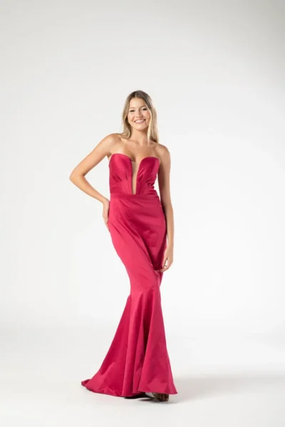Vestido Fúcsia Tomara - Que - Caia - Imagem 2