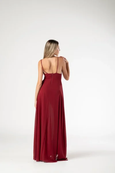 Vestido Marsala Alcinha - Imagem 2