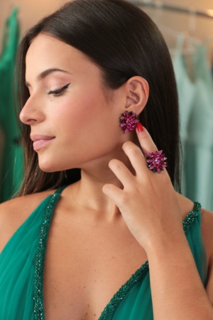 Anel Star Pink