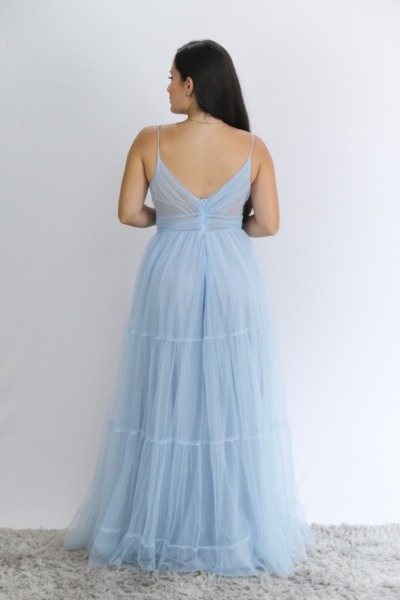 Vestido Tule Azul Serenity - Imagem 2