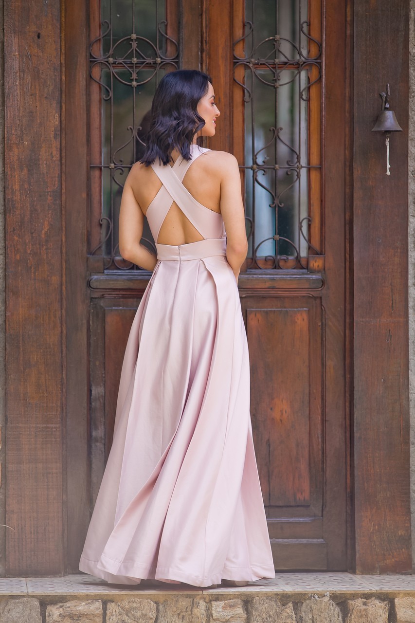 Vestido Cloé Rosa - Imagem 4